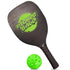 Pickleball paddle and ball