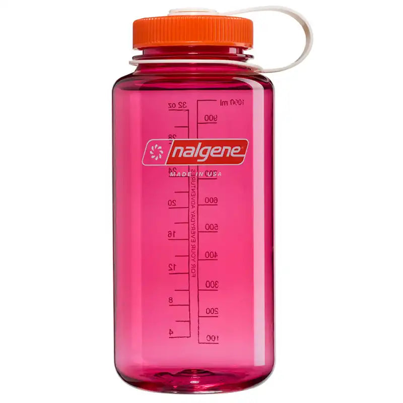 Nalgene 32oz Widemouth Water Bottle Fuchsia flame