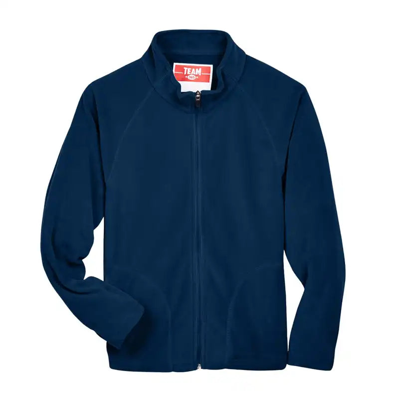 Youth Navy Fleece Jacket