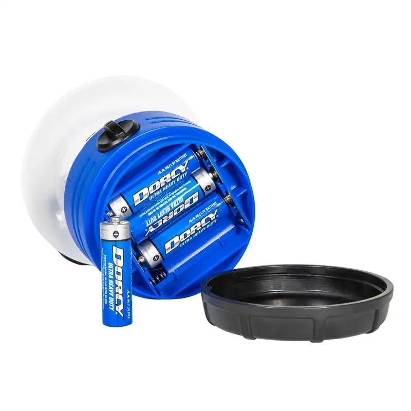 Dorcy Camp lantern battery compartment