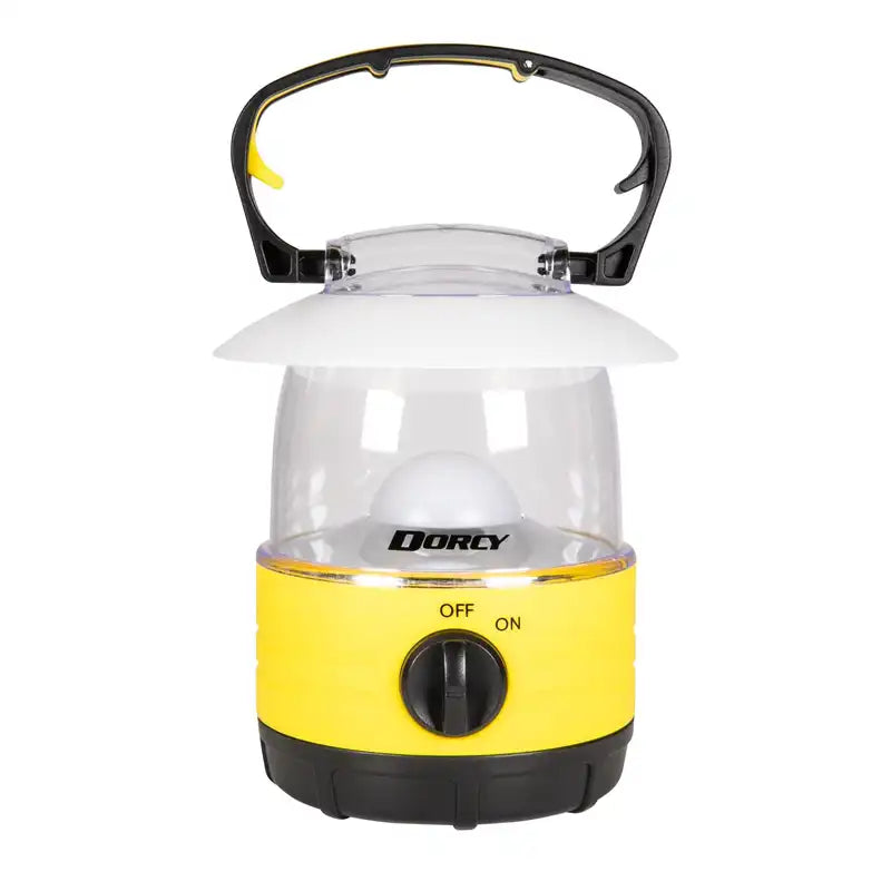 Yellow Camp Lamp and light