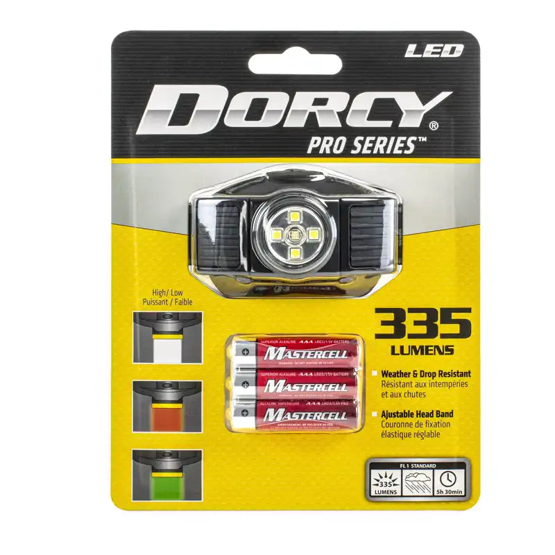 Dory LED headlight in packaging