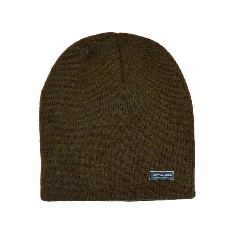 Olive Drab Green Knitted Winter Hat