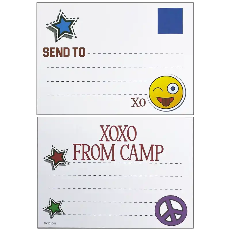 Post Cards for summer campers