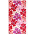 Cotton Velour Beach Towel - Flowers