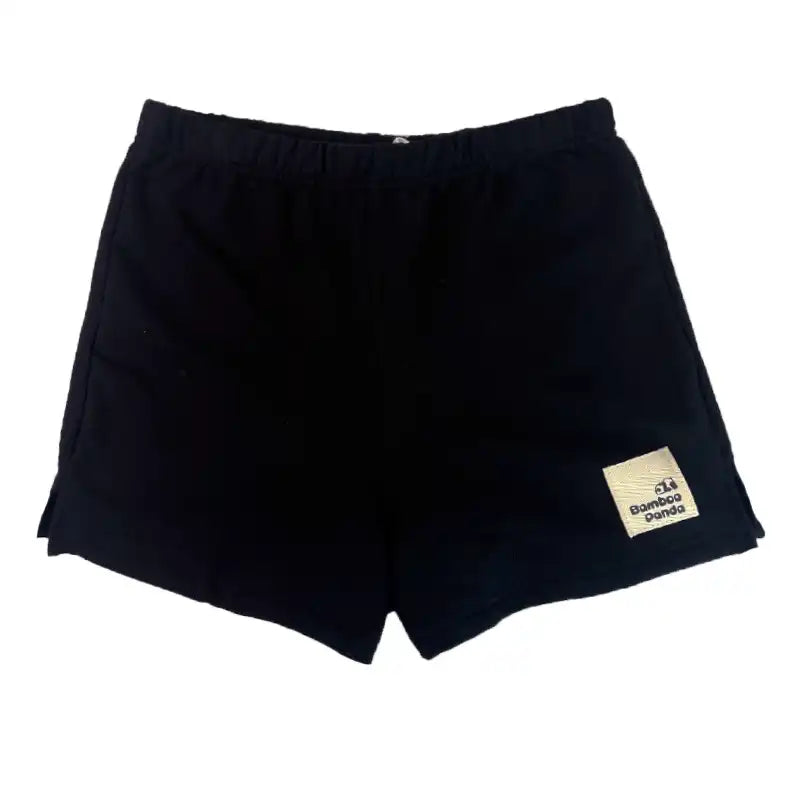 Black Summer '91 Bamboo Panda Shorts