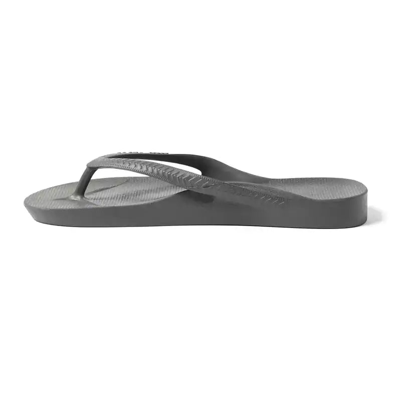 Side view of one piece sandals