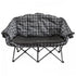 Folding outdoor love seat