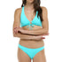 Turquoise bikini swimwear