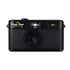 Black camera with 'Camp Snap' branding on a white background