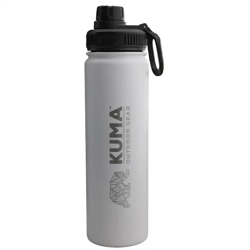 White Stainless Water Bottle