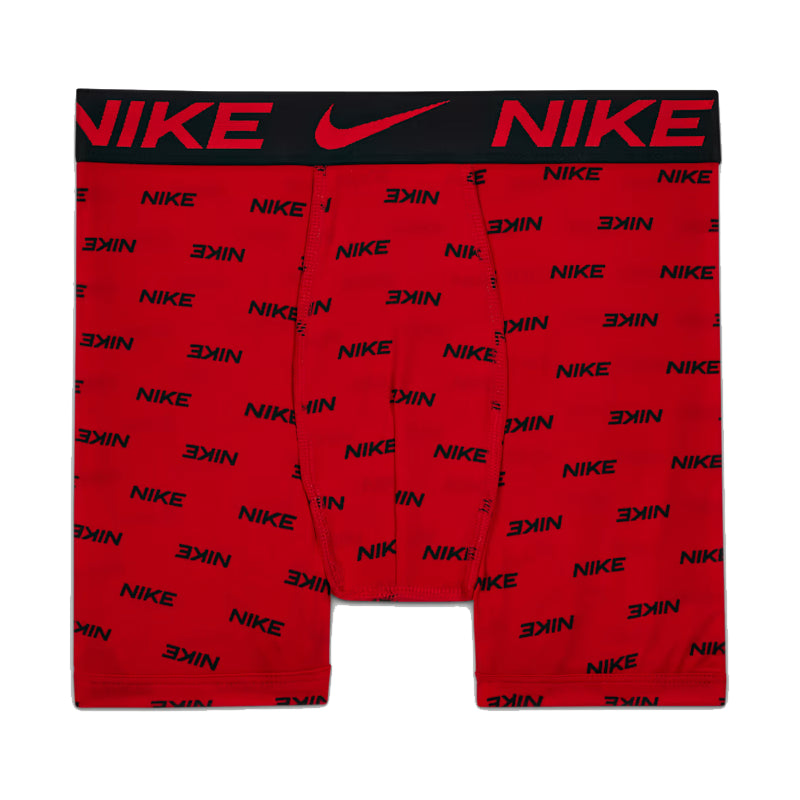 Nike Boys Dri-Fit Essential Micro Boxer Briefs - Red Printed