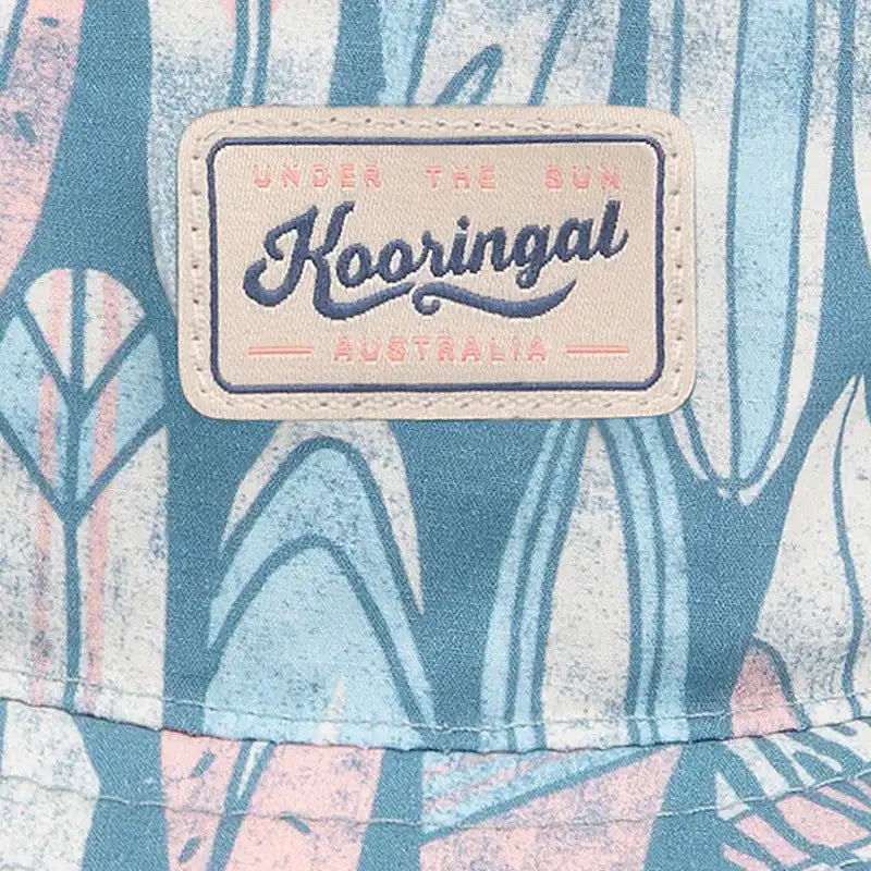 woven Patch Detail on a Kooringal hat