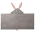 Waci Plush Hooded Towel: Bunny