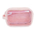 MyTagAlongs Clear Organizer Pink