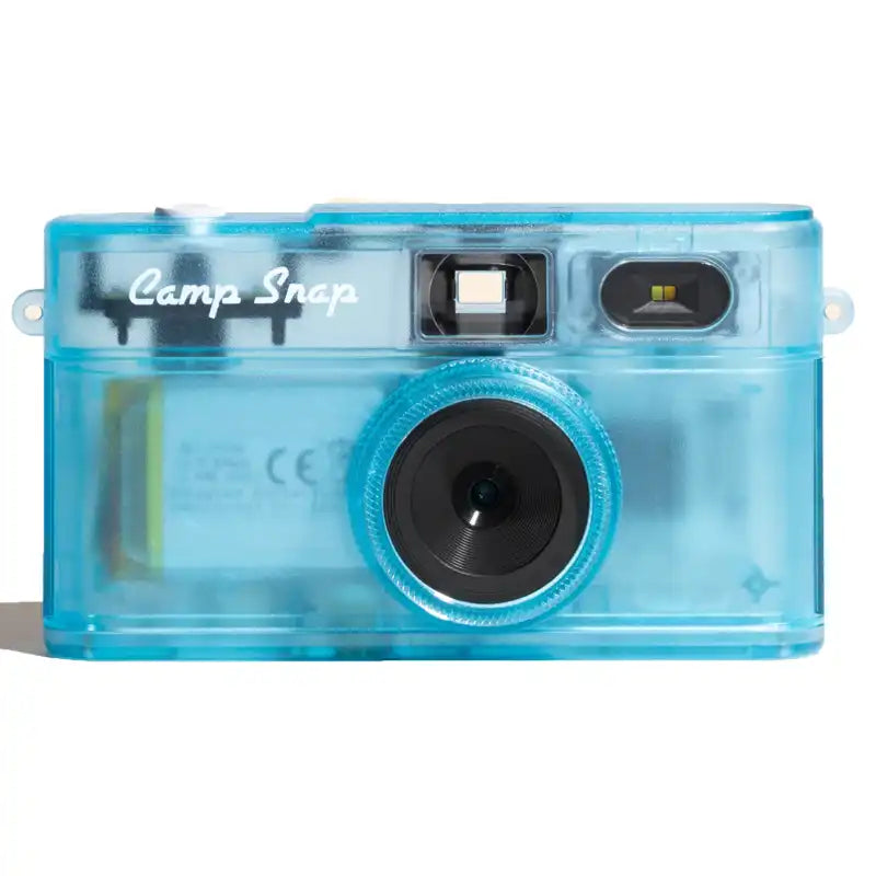 Blue Translucent  Camp Snap 2 Digital Camera