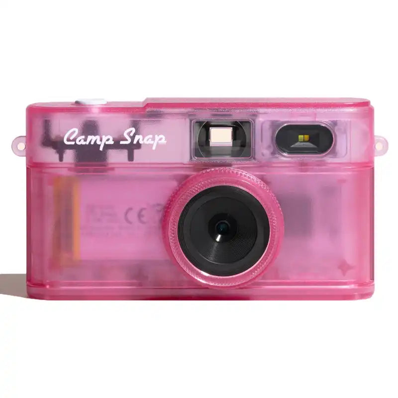 Pink Translucent  Camp Snap 2 Digital Camera