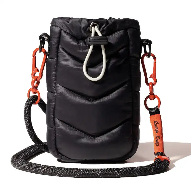 Black Sleeping Bag Camera Bag for Camp Snap Cameras