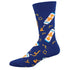 'Squeeze da Cheese' Men's Printed Socks