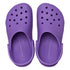 Purple Crocs Top Down