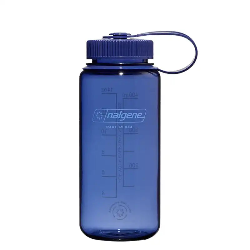 Nalgene 16oz Widemouth Bottle in  Denim Blue