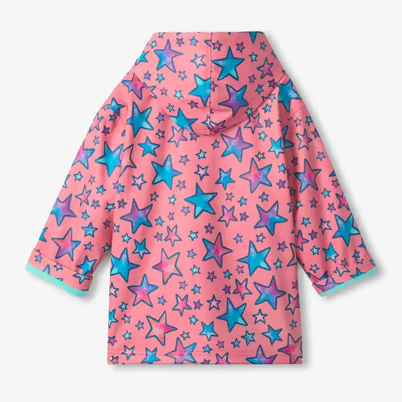 Printed Girls Rain Coat