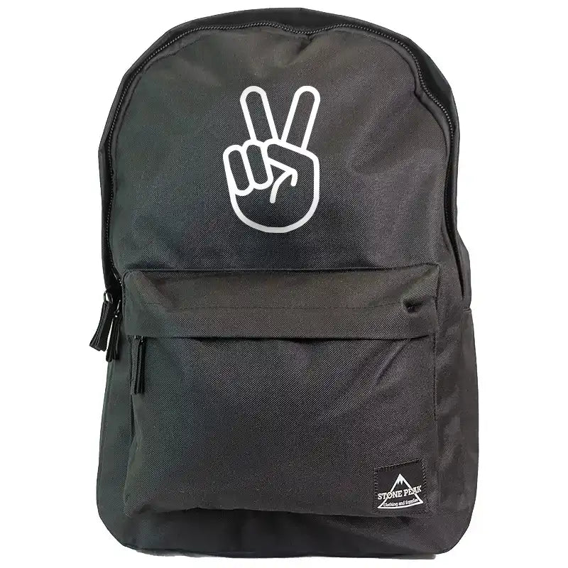 Black Peace-Out Backpack