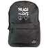 Black Peace & Love Backpack