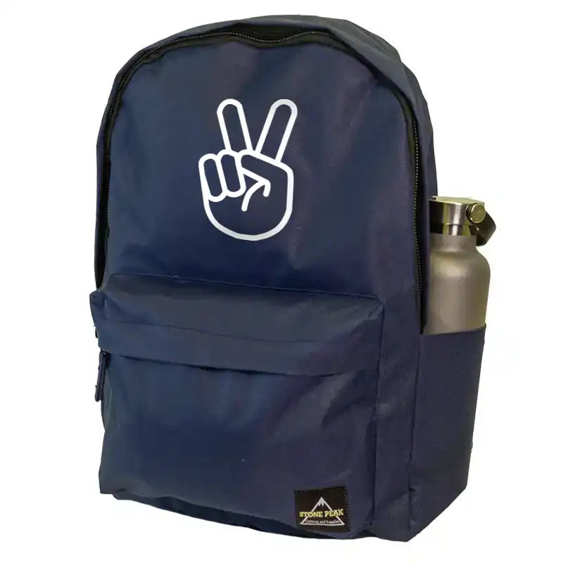 Every Day Backpack Hand Sign