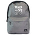 Grey Peace & Love Backpack