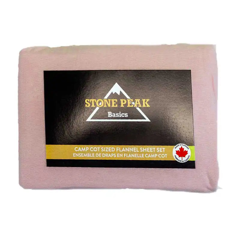 Cot Sized Flannel Sheet Sets Pink