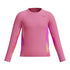 Speedo Girls Long Sleeve Rashguard Pink
