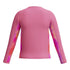 Speedo Pink Girls Long Sleeve Rashguard