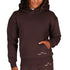 Espresso Brown youth hooded sweatshirt