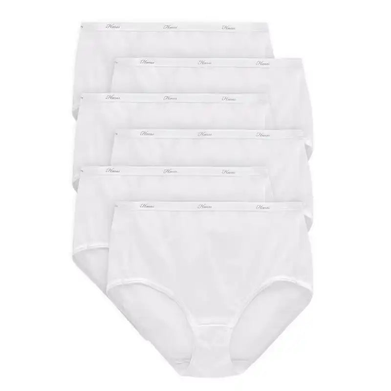 Hanes Ladies Panties in White