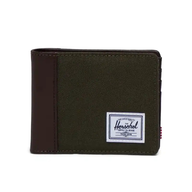 Herschel Hank Wallet Black and Tan