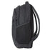 A dark gray backpack shown from the side profile 