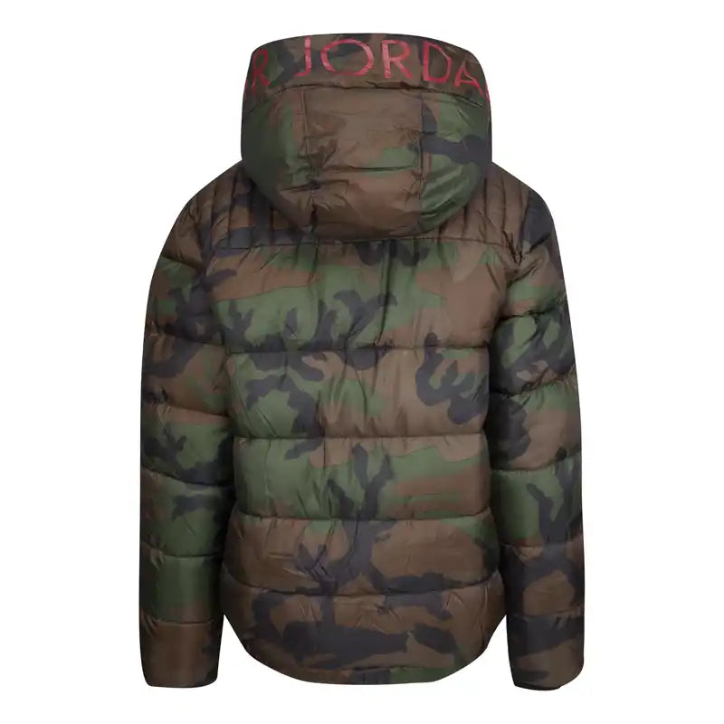 Jordan Boys Camo Winter Jacket Back