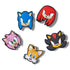 Crocs Jibbitz 5pk: Sonic the Hedgehog