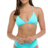 Kali Triangle Slider Bikini Top - Cloud