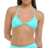 Eidon turquoise bikini top 