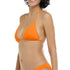 Orange women's bikini swim top

