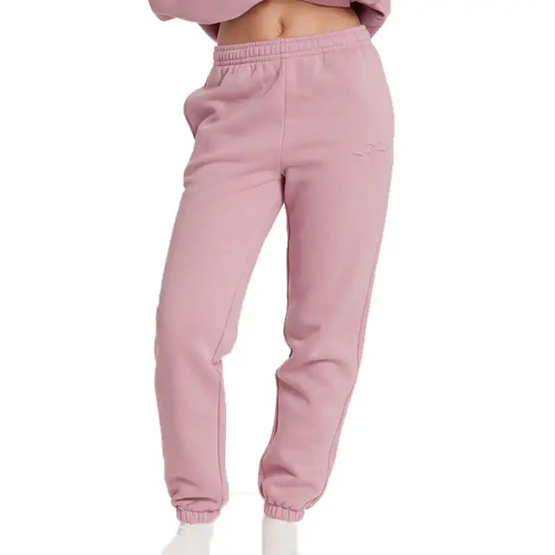 Rose Pink Ladies Sweat Pants