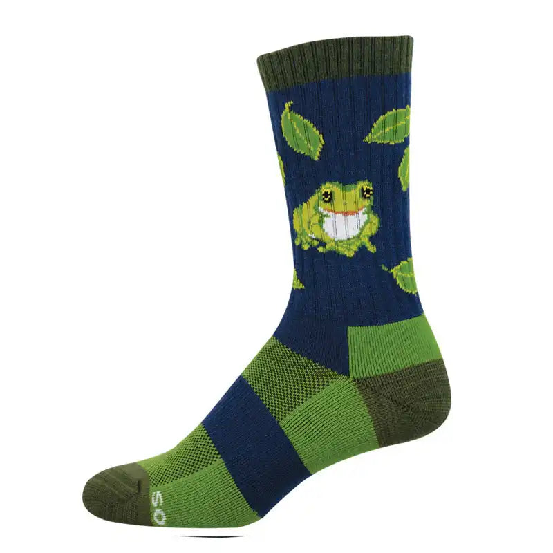 Compass Men's Merino Socks - Leap Frog