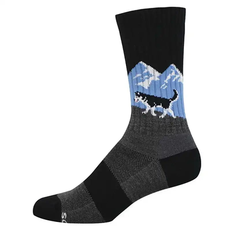 Compass Men's Merino Socks - Husky Run