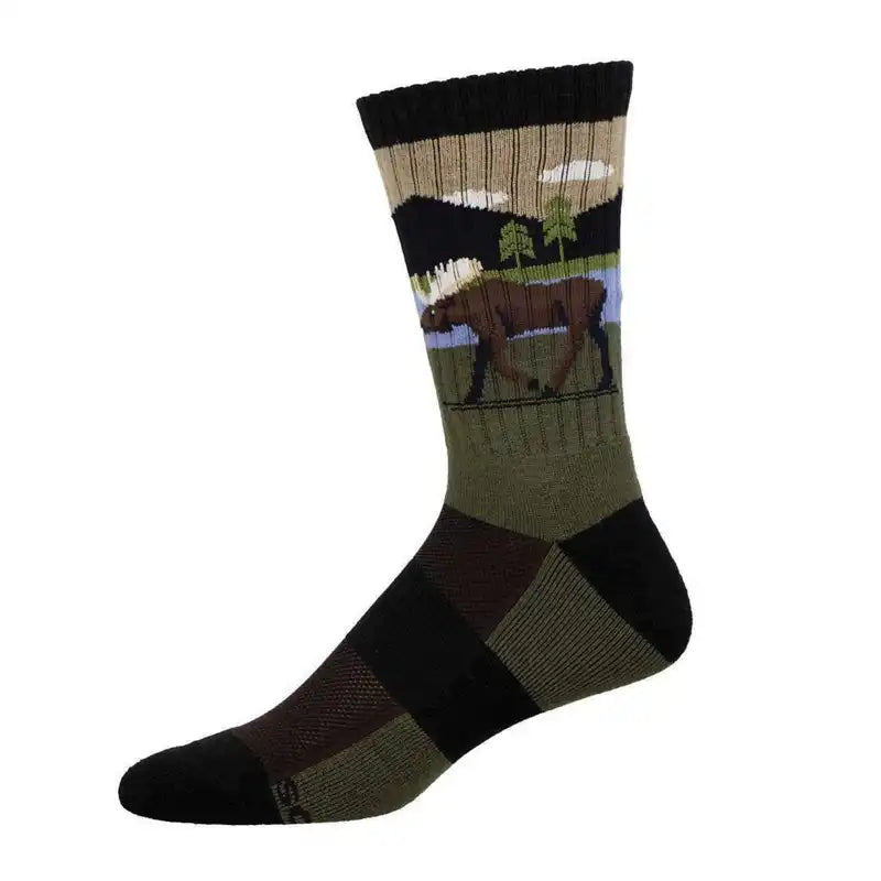 Compass Men's Merino Socks - Moose Lake