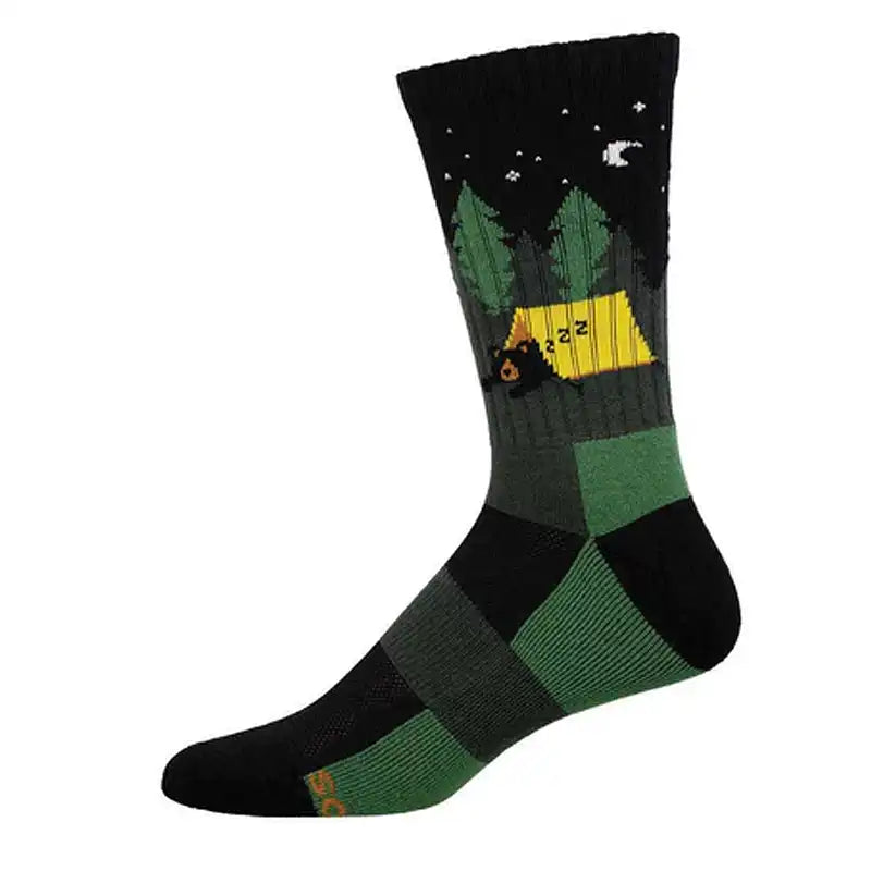 Compass Men's Merino Socks - Beary Tired