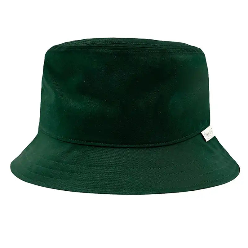 Kids Cotton Bucket Hat Green