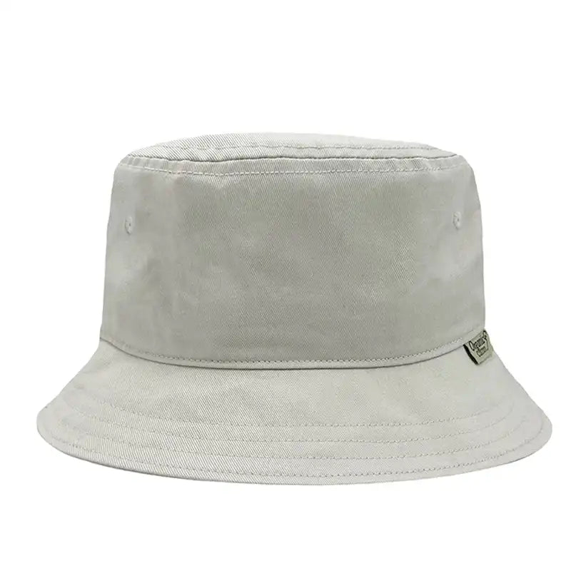 Tan Organic Cotton Bucket Hats