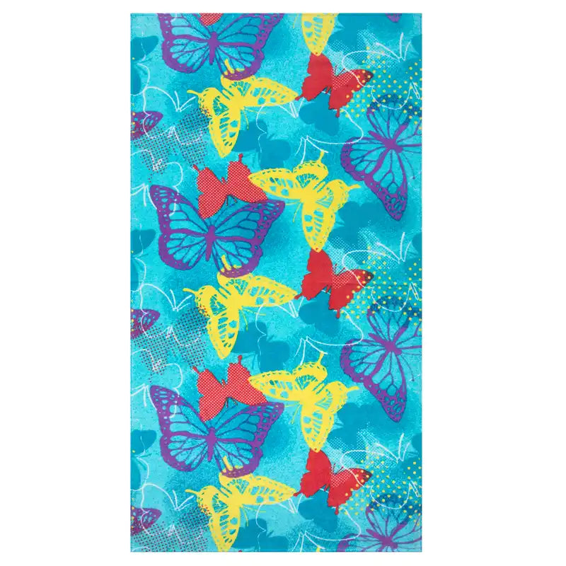 Cotton Beach Towel Butterflies